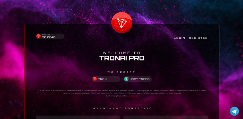 Tron Ai Pro Limited
