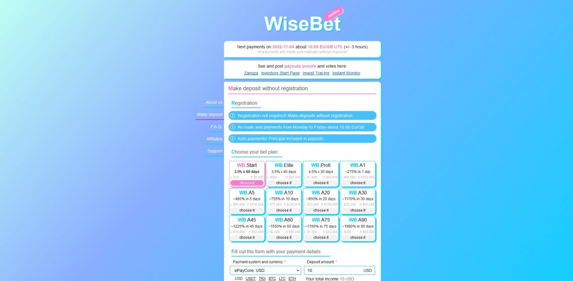 Wise Bet Online